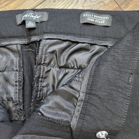 Lord and Taylor black trousers Size 10 - Picture 5 of 6